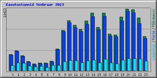 Kasutustunnid Veebruar 2013